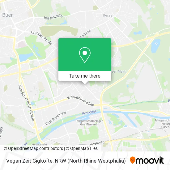 Карта Vegan Zeit Cigköfte