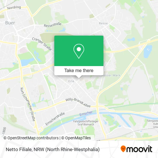 Карта Netto Filiale