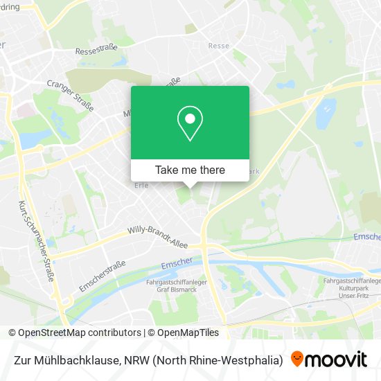 Zur Mühlbachklause map