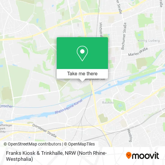 Карта Franks Kiosk & Trinkhalle