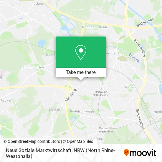 Neue Soziale Marktwirtschaft map