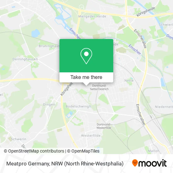 Карта Meatpro Germany