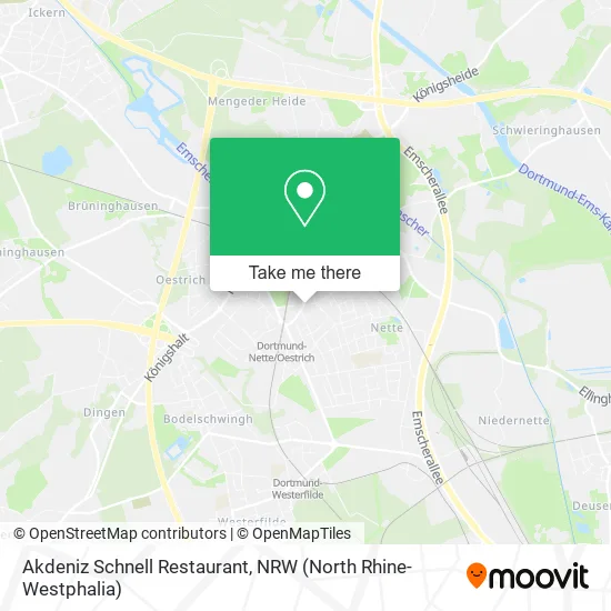 Карта Akdeniz Schnell Restaurant