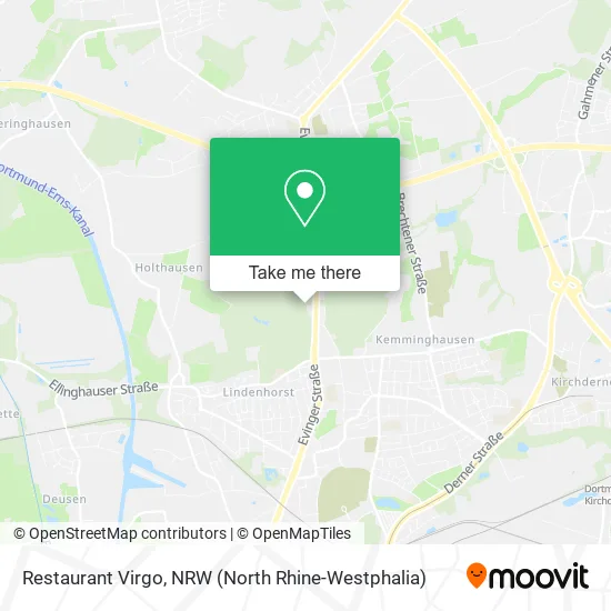 Карта Restaurant Virgo