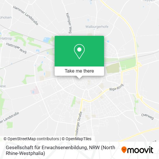 Gesellschaft für Erwachsenenbildung map