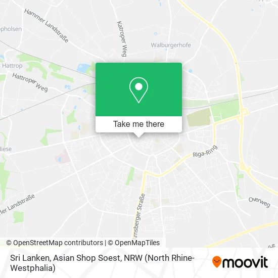 Карта Sri Lanken, Asian Shop Soest