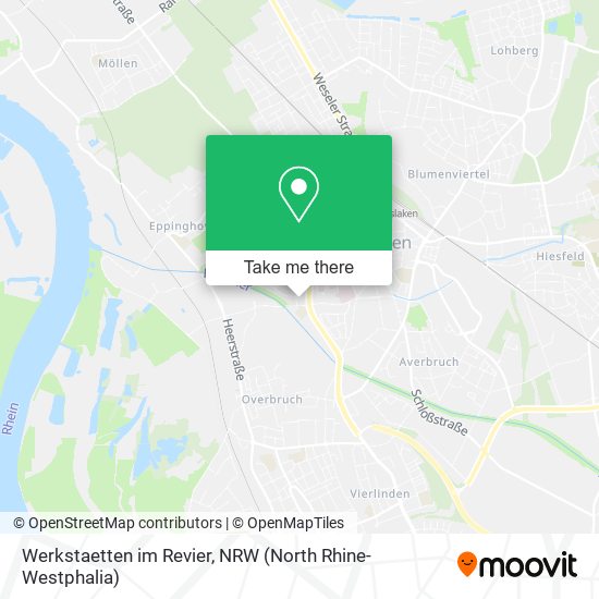 Werkstaetten im Revier map