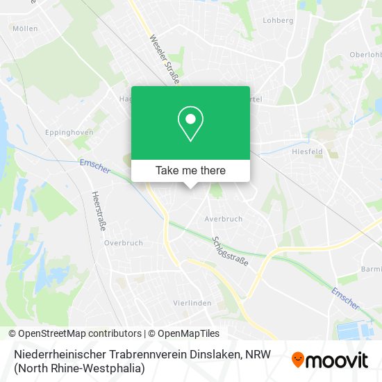 Niederrheinischer Trabrennverein Dinslaken map