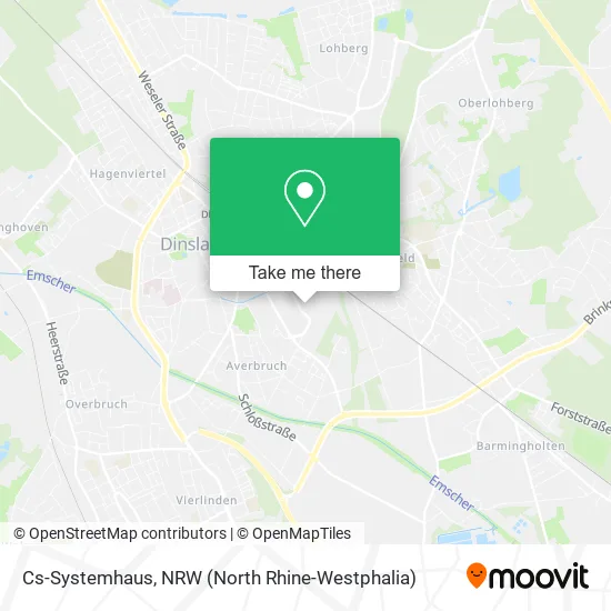 Карта Cs-Systemhaus