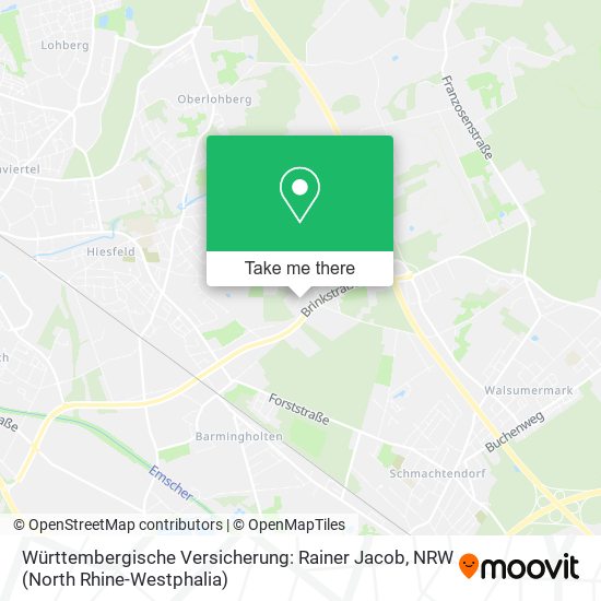 Württembergische Versicherung: Rainer Jacob map