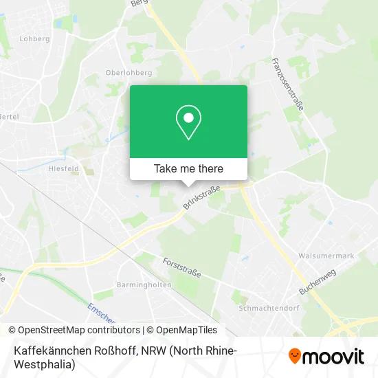 Карта Kaffekännchen Roßhoff