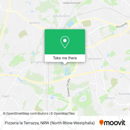 Pizzeria la Terrazza map