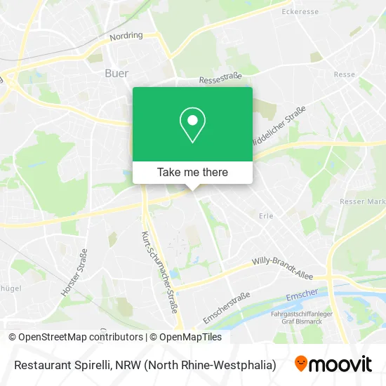 Карта Restaurant Spirelli
