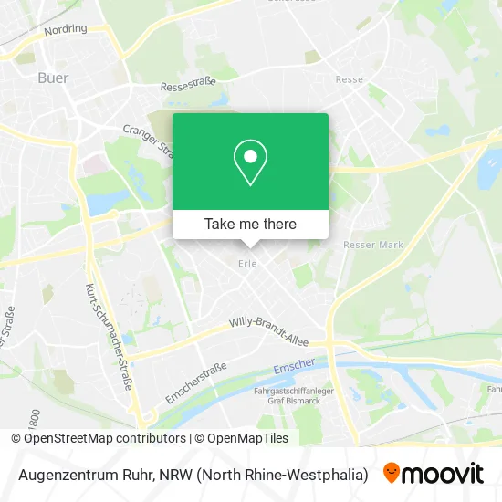 Карта Augenzentrum Ruhr