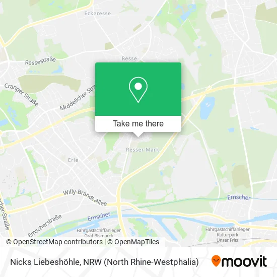 Карта Nicks Liebeshöhle