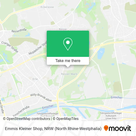 Emmis Kleiner Shop map