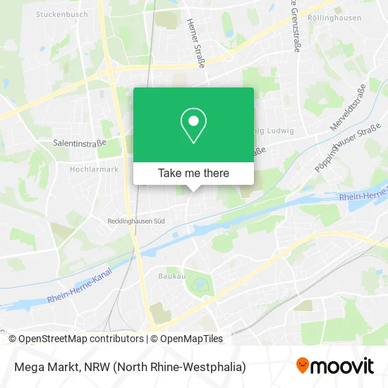 Карта Mega Markt