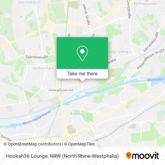 Карта Hookah36 Lounge