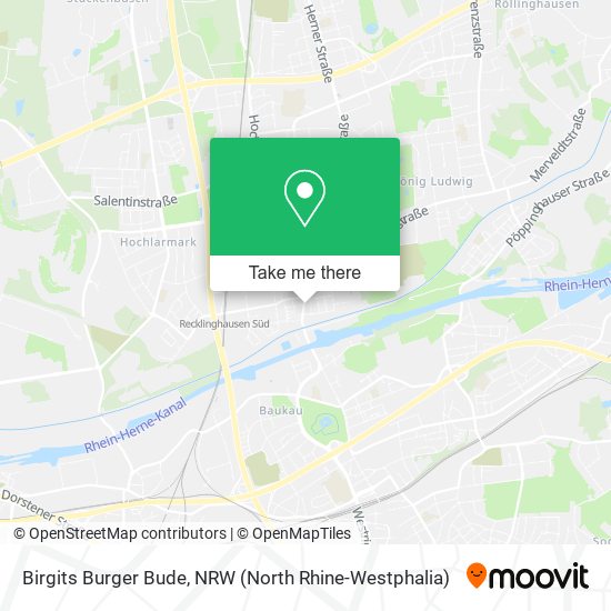 Birgits Burger Bude map