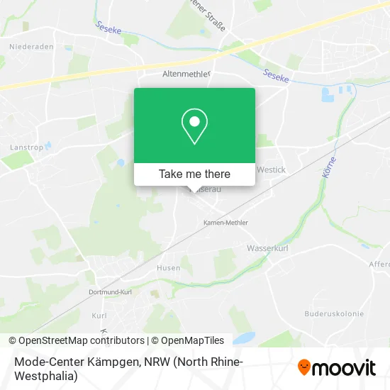 Карта Mode-Center Kämpgen