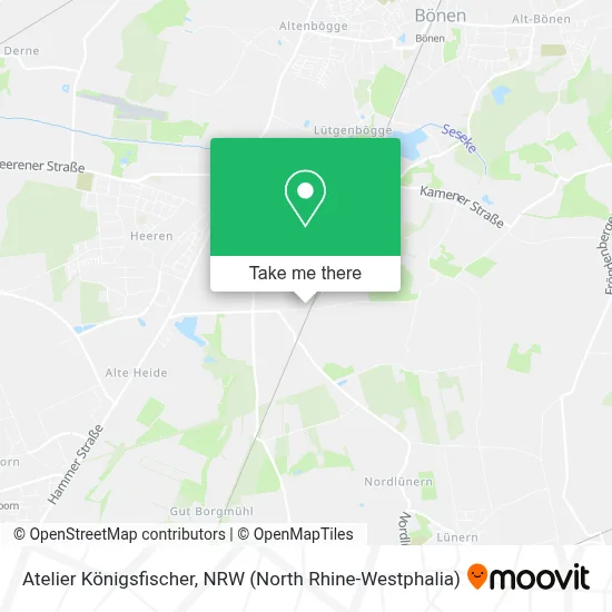 Atelier Königsfischer map