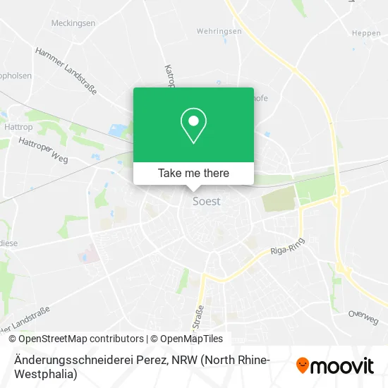 Карта Änderungsschneiderei Perez