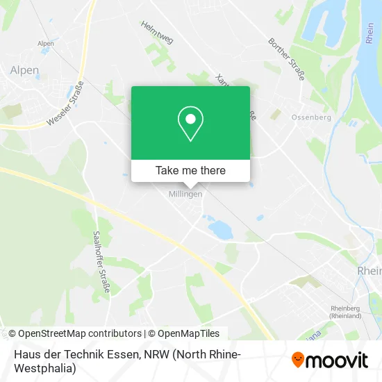 Карта Haus der Technik Essen