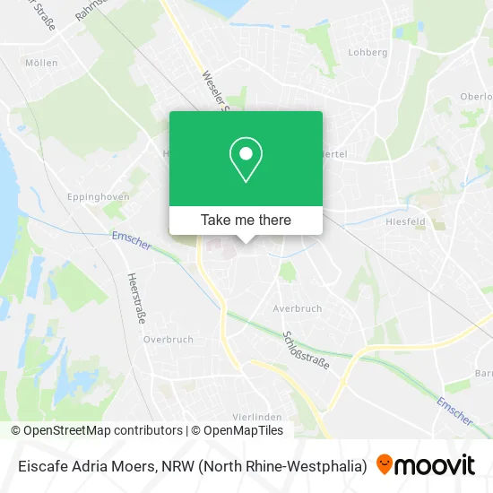 Карта Eiscafe Adria Moers