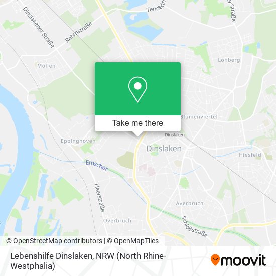 Lebenshilfe Dinslaken map