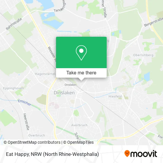 Карта Eat Happy