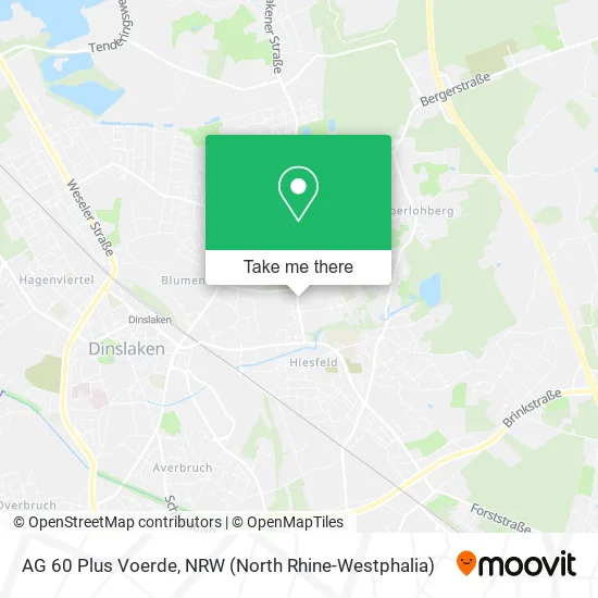 Карта AG 60 Plus Voerde