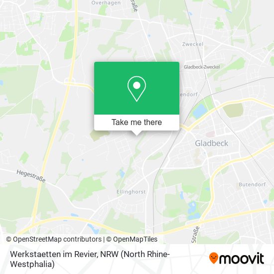 Werkstaetten im Revier map