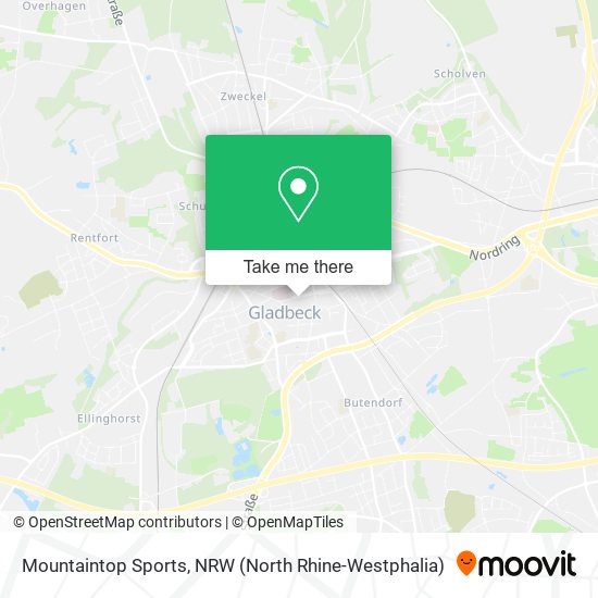 Mountaintop Sports map