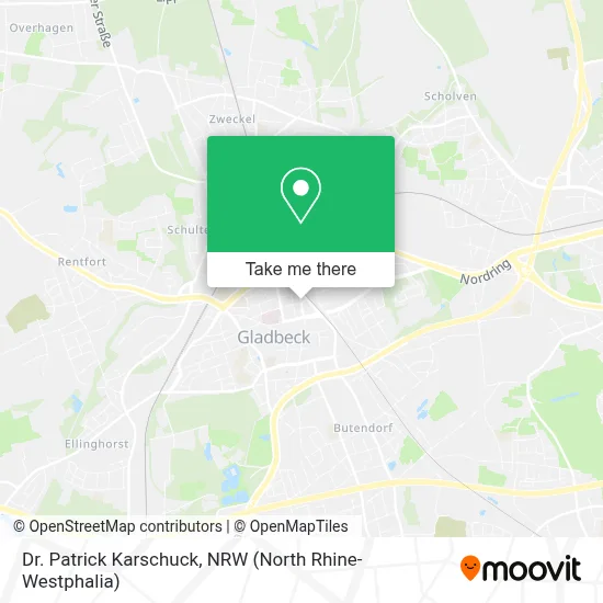 Dr. Patrick Karschuck map