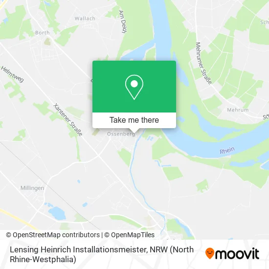 Карта Lensing Heinrich Installationsmeister