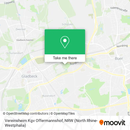 Карта Vereinsheim Kgv Offermannshof