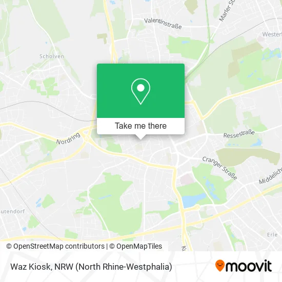 Карта Waz Kiosk