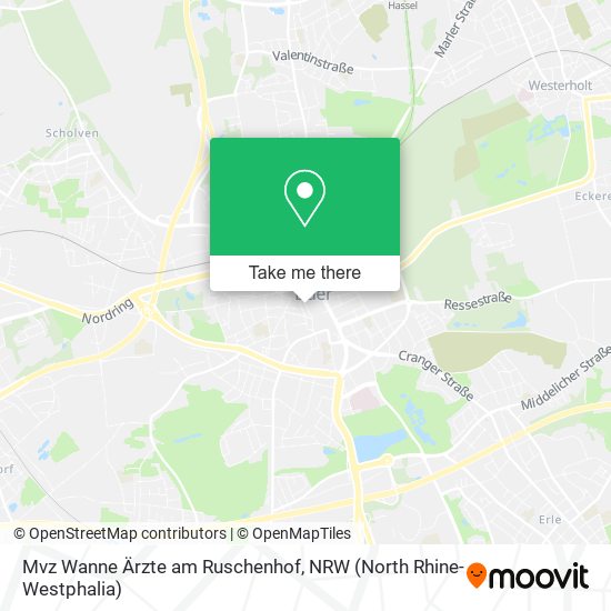 Mvz Wanne Ärzte am Ruschenhof map