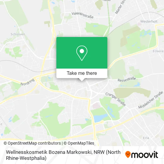 Карта Wellnesskosmetik Bozena Markowski