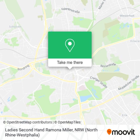 Ladies Second Hand Ramona Miller map
