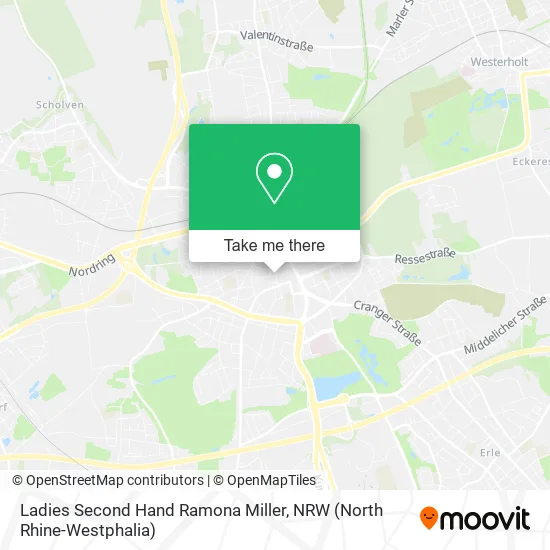 Карта Ladies Second Hand Ramona Miller