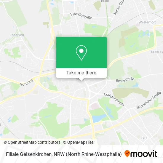 Filiale Gelsenkirchen map