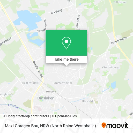 Maxi-Garagen Bau map