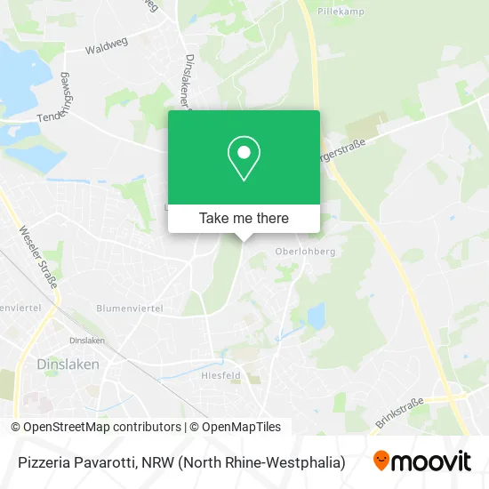 Pizzeria Pavarotti map