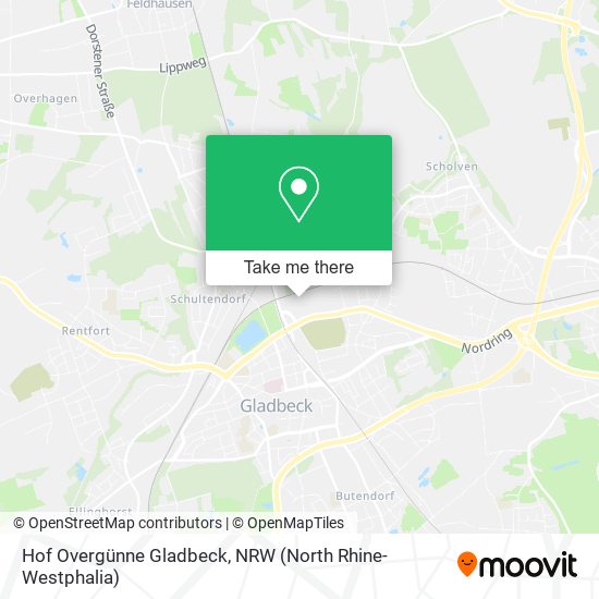 Hof Overgünne Gladbeck map
