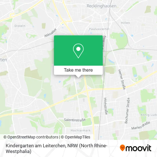 Карта Kindergarten am Leiterchen
