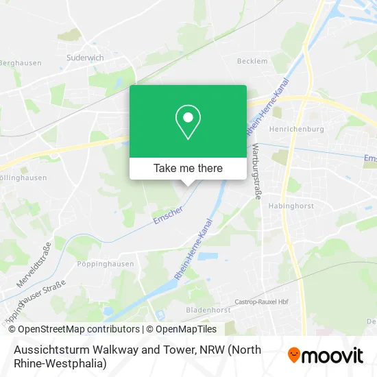 Карта Aussichtsturm Walkway and Tower