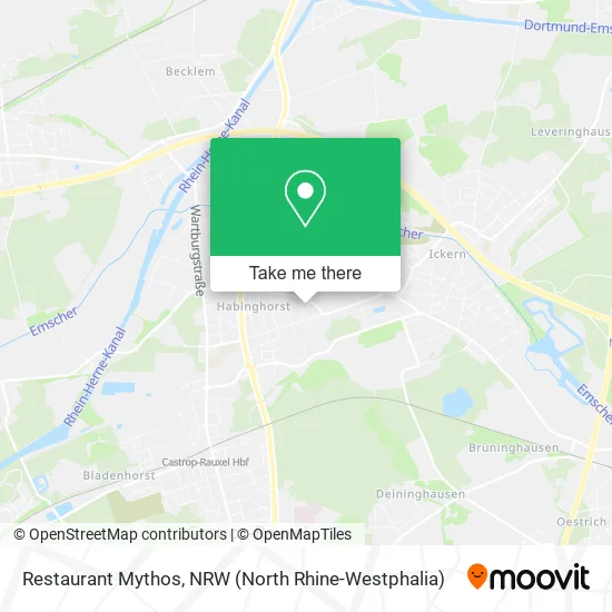 Карта Restaurant Mythos