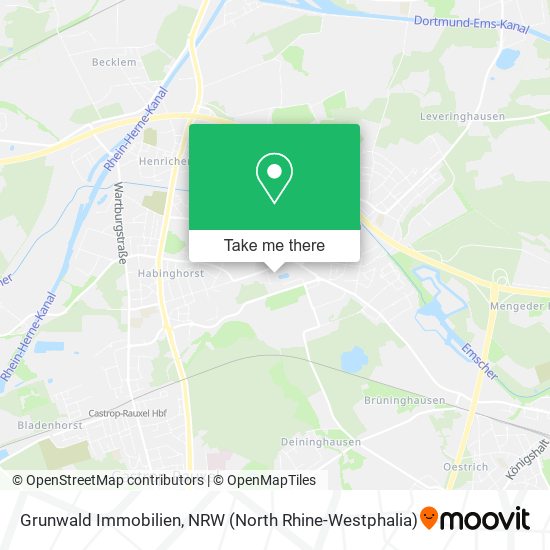 Grunwald Immobilien map