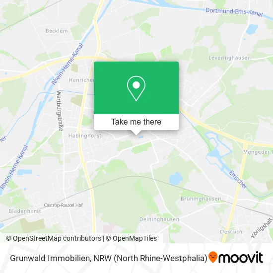 Карта Grunwald Immobilien